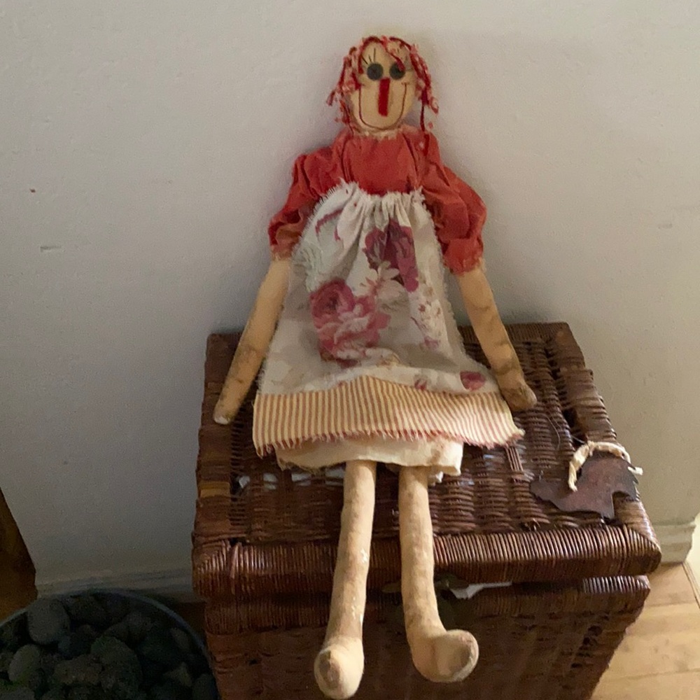 Anne granny rag doll.